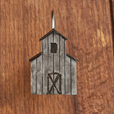 Antique Farmhouse Barn Shower Curtain Hooks - Set of 12 Park Designs - The Fox Decor